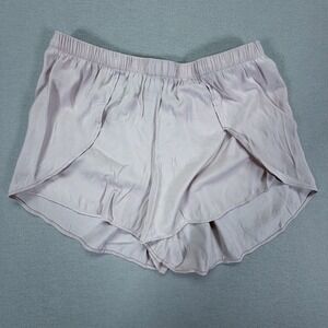 Loft Sleep Shorts Womens S Purple Good Tulip Hem Elastic Waist Pajamas